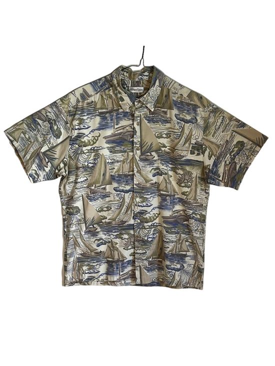 Bluewater Wear Other - Nautical Print Men's Shirt